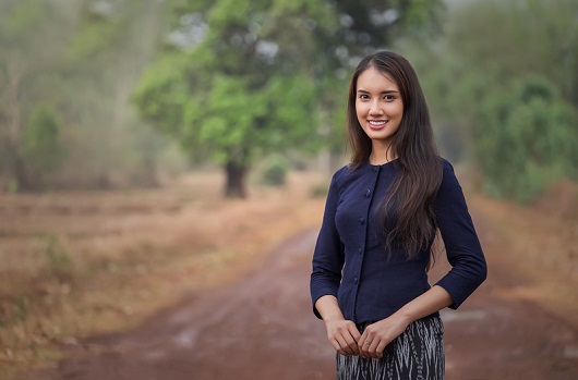 Thai local woman